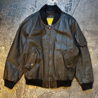 MA-1 Type Flight Leather Jacket