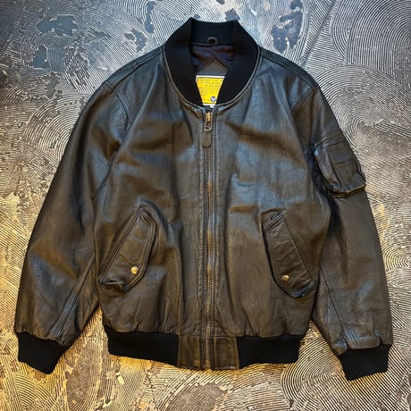 MA-1 Type Flight Leather Jacket