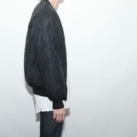 キルティングシルクジャケット Quilting Silk Jacket