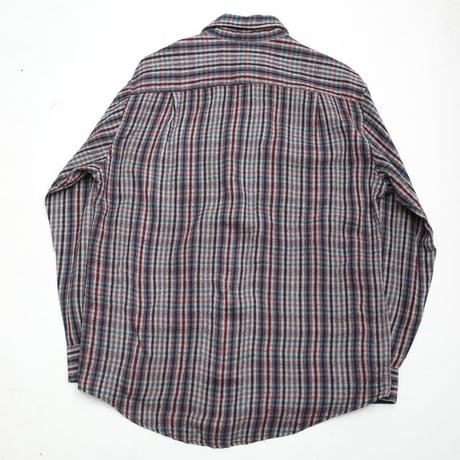 90's Plaid Acrylic Shirt
