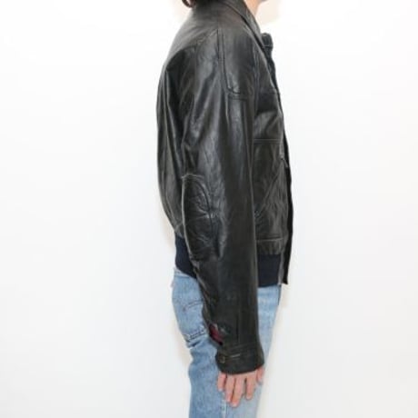 Vintage Single Leather Jacket