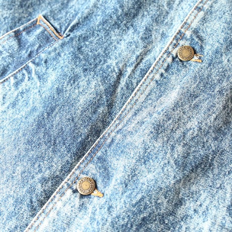 Stone Washed Denim Coat