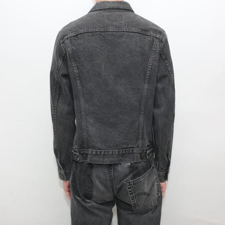 80's Levi's 70506-0259 Black Denim Jacket