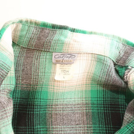 Caltop Acrylic Ombre L/S Shirt MADE IN USA