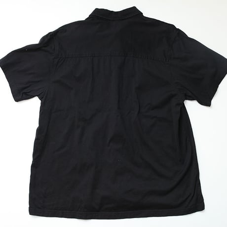 ストライプシャツ Black S/S Shirt