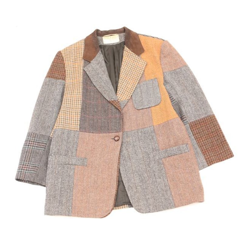 International Scene Patchwork Tailored Jacket |