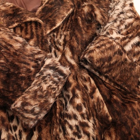 Leopard Fake Fur Coat