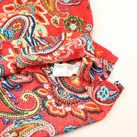 Paisley Pattern Rayon S/S Shirt