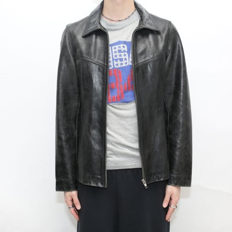 Single Leather Jacket