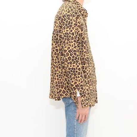 Leopard Pattern L/S Shirt