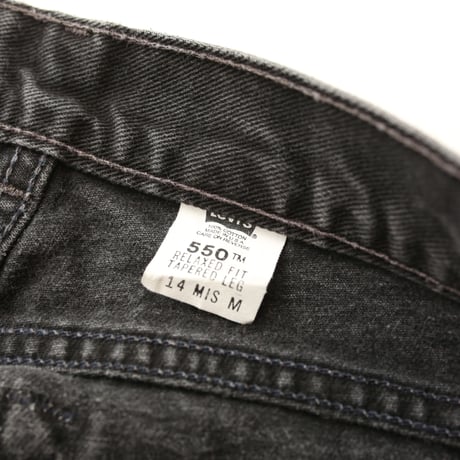 Levi’s 550 Black Denim Pants  MADE IN USA