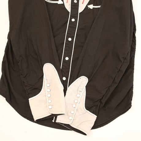 Black Western L/S Shirt