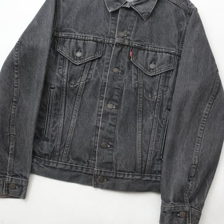80's Levi's 70506-0259 Black Denim Jacket