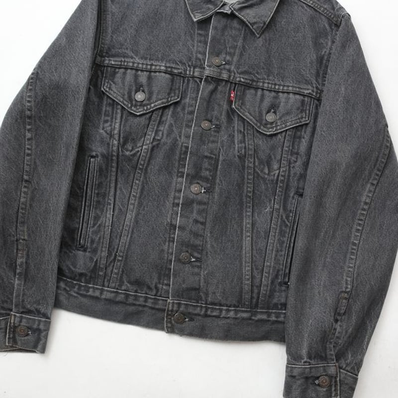 80's Levi's 70506-0259 Black Denim Jacket | Strato 80's Levi's 70506-0259 Black Denim Jacket | Strato