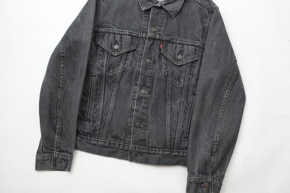 Levi's 70506-0259 ブラック デニムジャケット サイズ36 80's Levi's 70506-0259 Black Denim Jacket | Strato