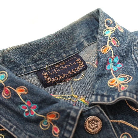 Embroidery Denim Jacket