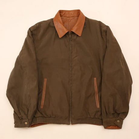 Lamb Leather Reversible Jacket