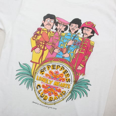 80's The Beatles "Sgt. Pepper's Lonely Hearts Club Band" T-Shirt