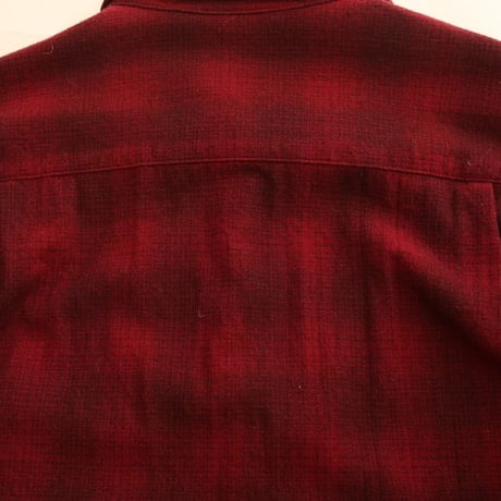 Pendleton Ombre Plaid Wool Shirt