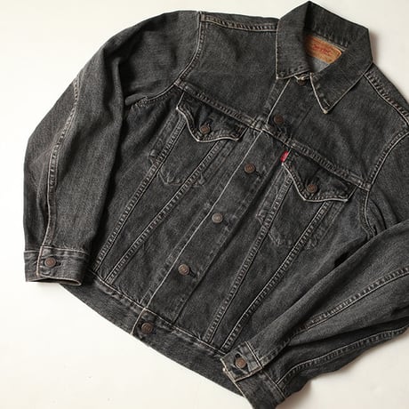 Levis Black  Denim Trucker Jacket