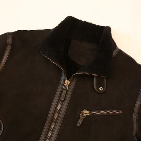 Black Mouton Jacket