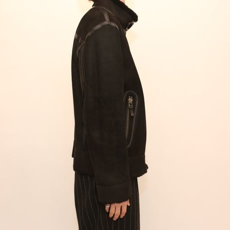 Black Mouton Jacket