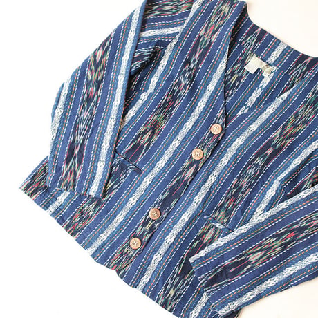 Ethnic No Collar Jacket