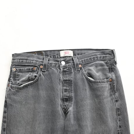 Levi's 501 Black Denim Pants