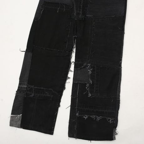 Levi's Patchwork Remake Black Denim Pants