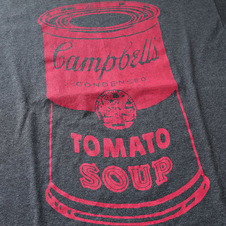 アンディーウォーホル キャンベルスープ缶 Tシャツ Andy Warhol T-Shirt