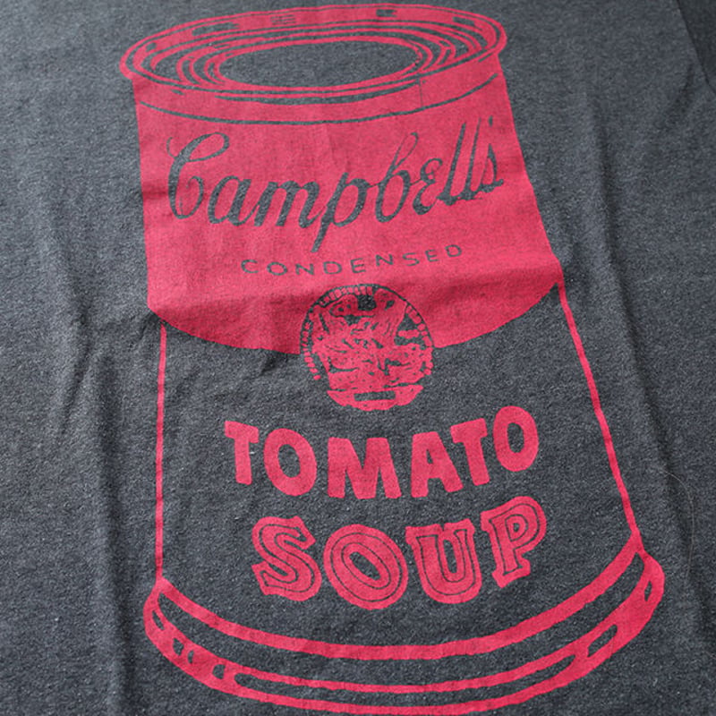 アンディーウォーホル キャンベルスープ缶 Tシャツ Andy Warhol T 