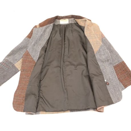International Scene Patchwork Tailored Jacket
