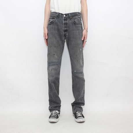 Levi's 501 Black Denim Pants