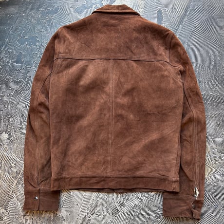 70s Suede Trucker Jacket