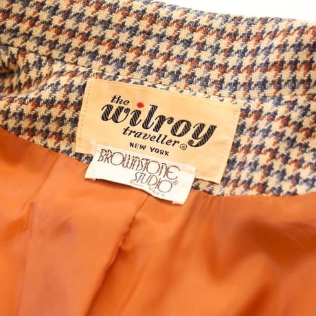 Hound's Tooth Tailored Jacket