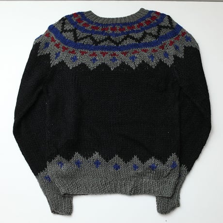 ノルディックセーター ブラック Nordic Sweater