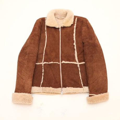 Vintage  Mouton Zip Up Jacket