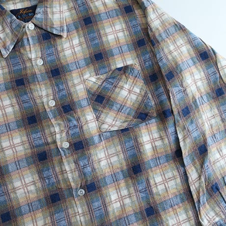 80s ライトネル Vintage Flannel Shirt