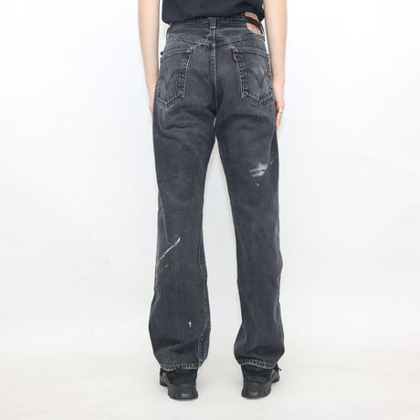 00s Levi's 501 Black Denim Pants MADE IN MEXICO