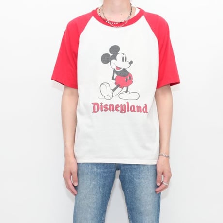 80's Mickey Raglan Sleeves T-Shirt