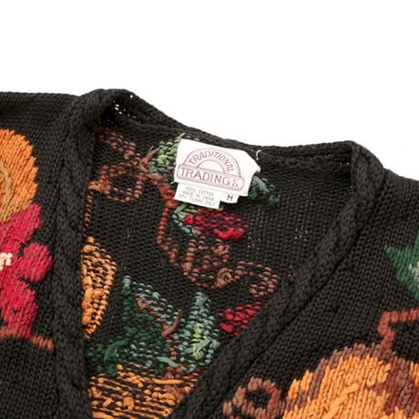 Vintage Cotton Knit Cardigan