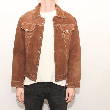 Suede Trucker Jacket