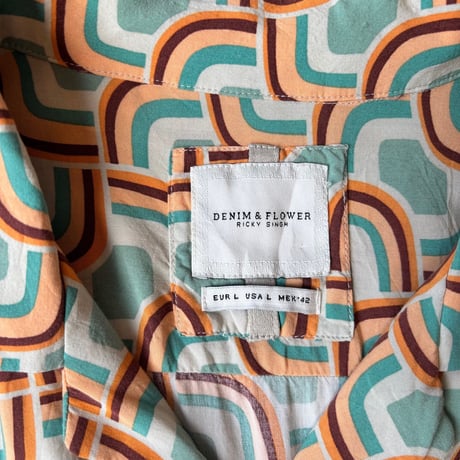 Rayon Patterned S/S Shirt