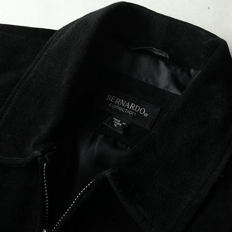 Black Suede Leather Jacket