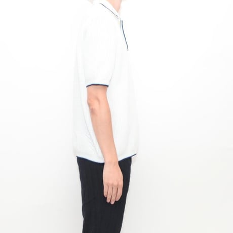 Euro Vintage Knit Polo Shirt
