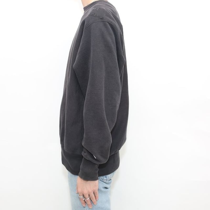 90s Champion Reverse Weave Black | Strato