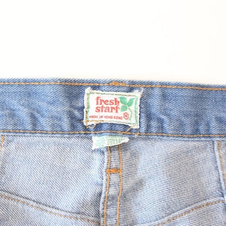 Patchwork Flared Denim Pants