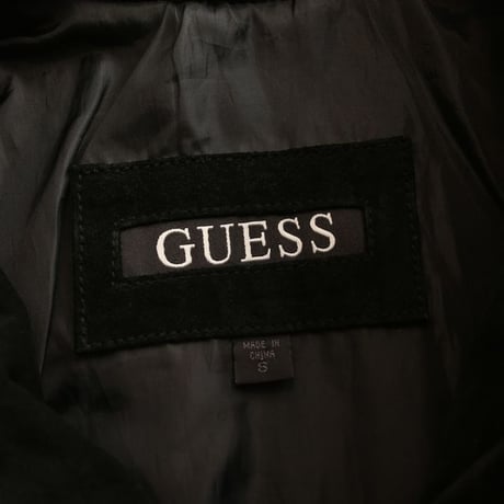 GUESS Black Suede Jacket