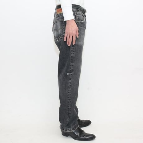 Levi's 501 Black Denim Pants MADE IN MEXIO
