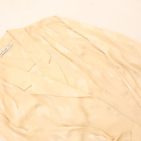Argyle Pattern Silk Tops